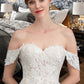 Bailee Ball-Gown/Princess Sweetheart Sweep Train Tulle Wedding Dress DEP0013685