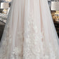 Bailee Ball-Gown/Princess Sweetheart Sweep Train Tulle Wedding Dress DEP0013685