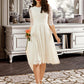 Alani A-Line Knee-Length Wedding Dress DEP0013699