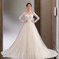 Gabriella Ball-Gown/Princess Chapel Train Tulle Lace Wedding Dress DEP0013704