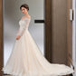 Gabriella Ball-Gown/Princess Chapel Train Tulle Lace Wedding Dress DEP0013704