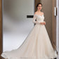 Gabriella Ball-Gown/Princess Chapel Train Tulle Lace Wedding Dress DEP0013704