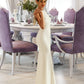 Chelsea Trumpet/Mermaid Scoop Neck Floor-Length Wedding Dress DEP0013727