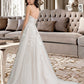 Avery Ball-Gown/Princess Sweetheart Court Train Tulle Wedding Dress DEP0013732