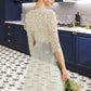 Tatiana A-Line Scoop Neck Sweep Train Tulle Lace Wedding Dress DEP0013753