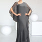 Chasity Sheath/Column One-Shoulder Floor-Length Chiffon Mother of the Bride Dress DE126P0014995