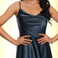 Jimena A-line Cowl Floor-Length Stretch Satin Prom Dresses DEP0022216