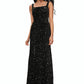 Lily Sheath/Column Scoop Floor-Length Sequin Prom Dresses DEP0022228