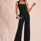 Marlie Square Elegant Jumpsuit/Pantsuit Polyester Maxi Dresses DEP0022346