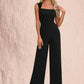 Marlie Square Elegant Jumpsuit/Pantsuit Polyester Maxi Dresses DEP0022346