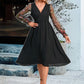 Jaiden V-Neck Elegant A-line Tulle Dresses DEP0022396