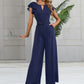 Azul Scoop Elegant Jumpsuit/Pantsuit Polyester Maxi Dresses DEP0022417