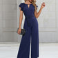 Azul Scoop Elegant Jumpsuit/Pantsuit Polyester Maxi Dresses DEP0022417