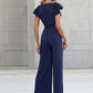 Azul Scoop Elegant Jumpsuit/Pantsuit Polyester Maxi Dresses DEP0022417