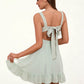 Amya Cascading Ruffles Sweetheart Sexy A-line Chiffon Mini Dresses DEP0022537