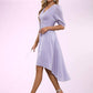 Aaliyah V-Neck Elegant A-line Polyester Midi Dresses DEP0022550