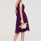 Sleeveless V Neck Chiffon A-line/Princess Knee-Length Bridesmaid Dresses With Pleated Anabel DEP0025401