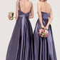 Sweetheart Sleeveless A-line/Princess Satin Ankle-Length Bridesmaid Dresses With Pleated Kierra DEP0025408