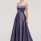 Sweetheart Sleeveless A-line/Princess Satin Ankle-Length Bridesmaid Dresses With Pleated Kierra DEP0025408