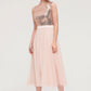 Sleeveless Bateau Chiffon A-line/Princess Bridesmaid Dresses With Sashes Sequins Jemima DEP0025454