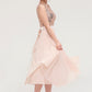 Sleeveless Bateau Chiffon A-line/Princess Bridesmaid Dresses With Sashes Sequins Jemima DEP0025454