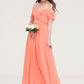 Sleeveless Sweetheart Long/Floor-Length Chiffon A-line/Princess Bridesmaid Dresses With Pleated Holly DEP0025492