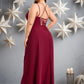 Sahna Trumpet/Mermaid Square Floor-Length Chiffon Bridesmaid Dress DEP0025826