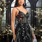 Kaelyn A-line V-Neck Short Lace Homecoming Dress DEP0025693