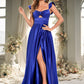 Alejandra Ball-Gown/Princess Sweetheart Floor-Length Satin Prom Dresses DEP0025859