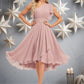 Peggie A-line One Shoulder Asymmetrical Chiffon Bridesmaid Dress With Ruffle DEP0025819