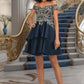 Kay A-line Off the Shoulder Short/Mini Satin Homecoming Dress DEP0020562