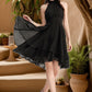 Lila A-line Scoop Asymmetrical Chiffon Homecoming Dress With Pleated DEP0020513