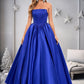 Mckenna Ball-Gown/Princess Straight Floor-Length Satin Prom Dresses DEP0025831