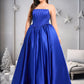 Mckenna Ball-Gown/Princess Straight Floor-Length Satin Prom Dresses DEP0025831