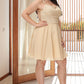 Megan A-line Square Knee-Length Chiffon Homecoming Dress With Beading Sequins DEP0020575