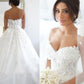 Ball Gown Tulle Applique Sweetheart Sleeveless Sweep/Brush Train Wedding Dresses DEP0006520