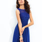 A-line/Princess Scoop Lace Sleeveless Long Chiffon Dresses DEP0002211